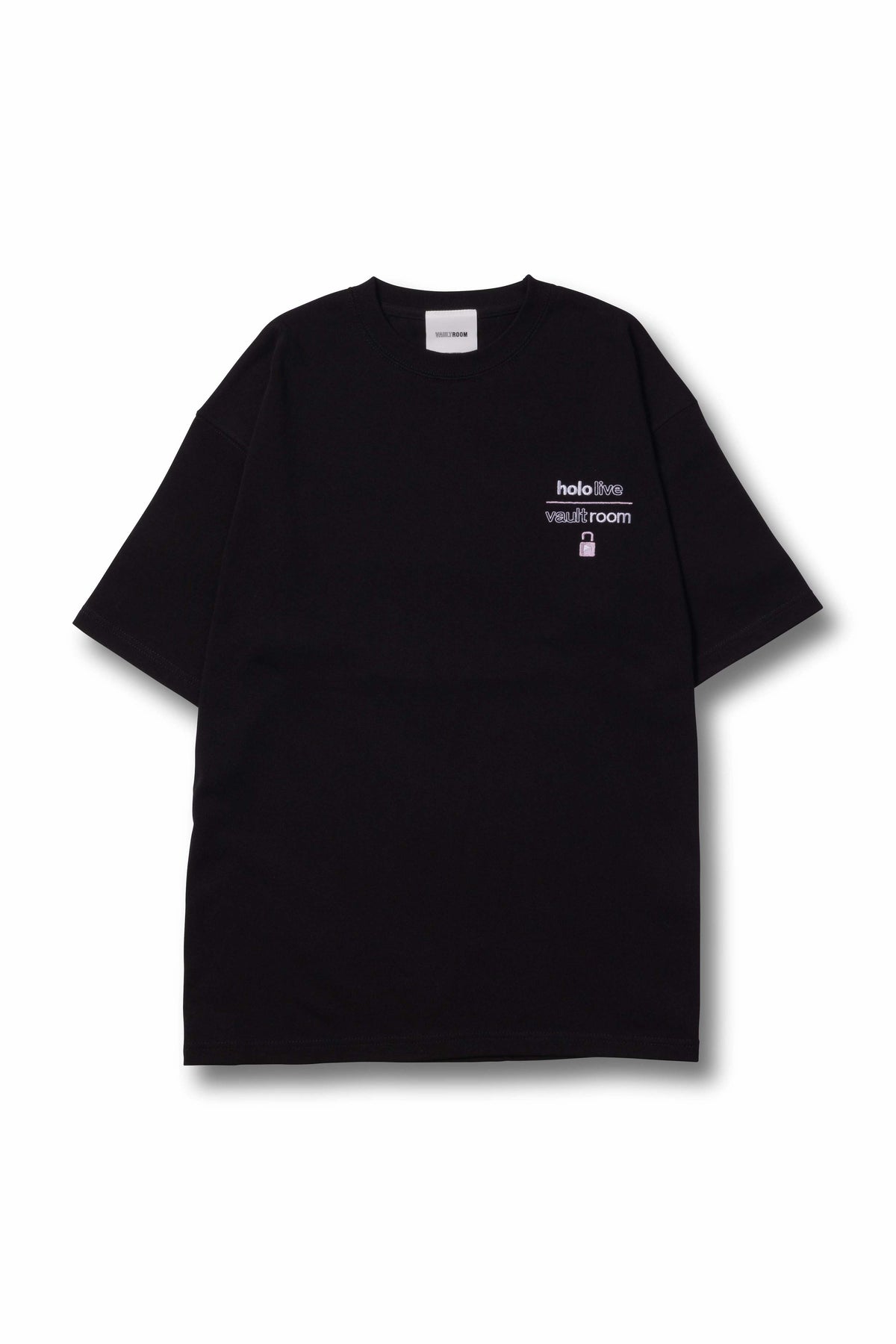 安心の国産製品 vaultroom MINATO AQUA TEE BLK Tシャツ/カットソー