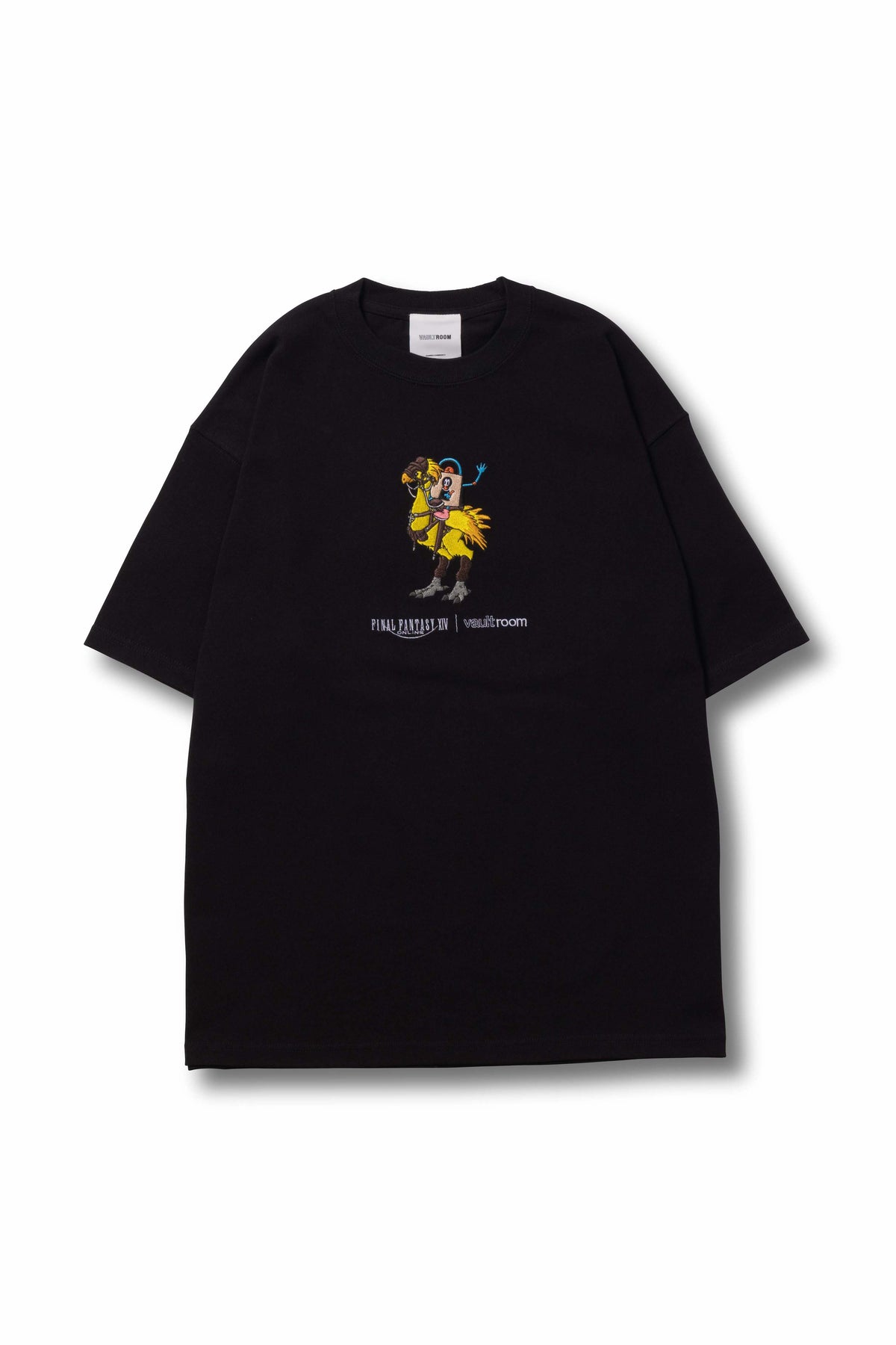 vaultroom VR × FFXIV CHOCOBO TEE / BLK-