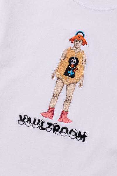 EGG SUITS TEE / WHT