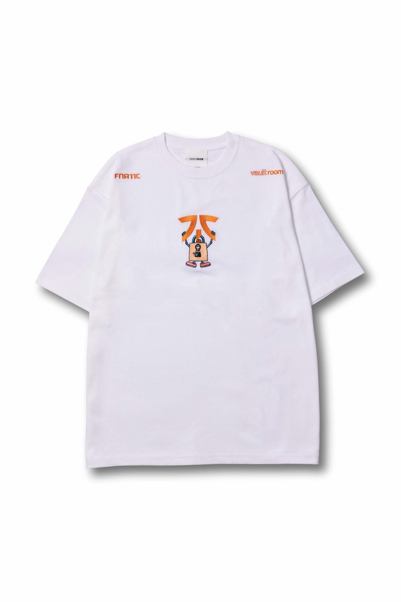 VR × FNATIC TEE / WHT vaultroom - Tシャツ/カットソー(半袖/袖なし)