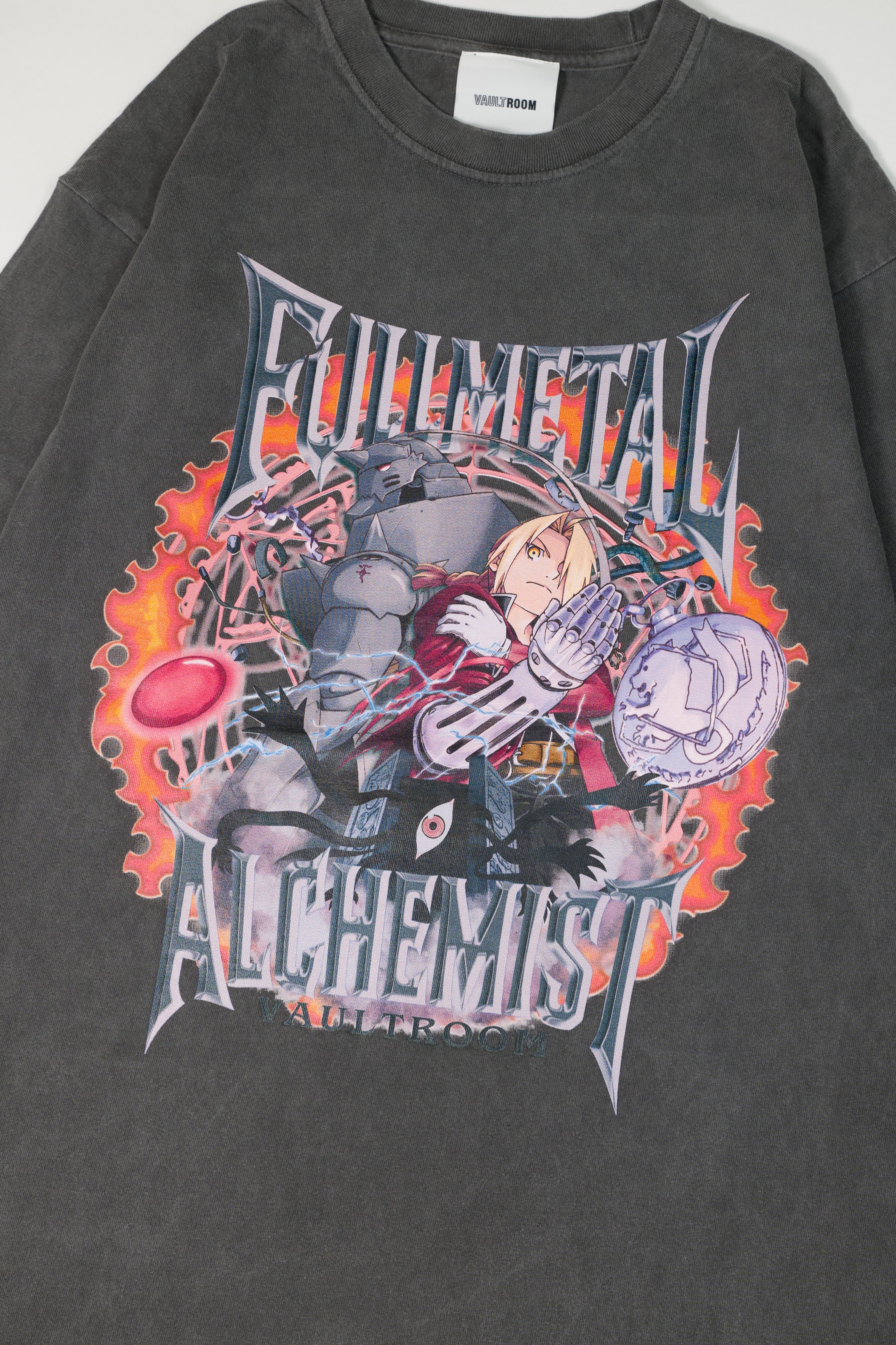 FULLMETAL ALCHEMIST TEE / CHARCOAL – VAULTROOM