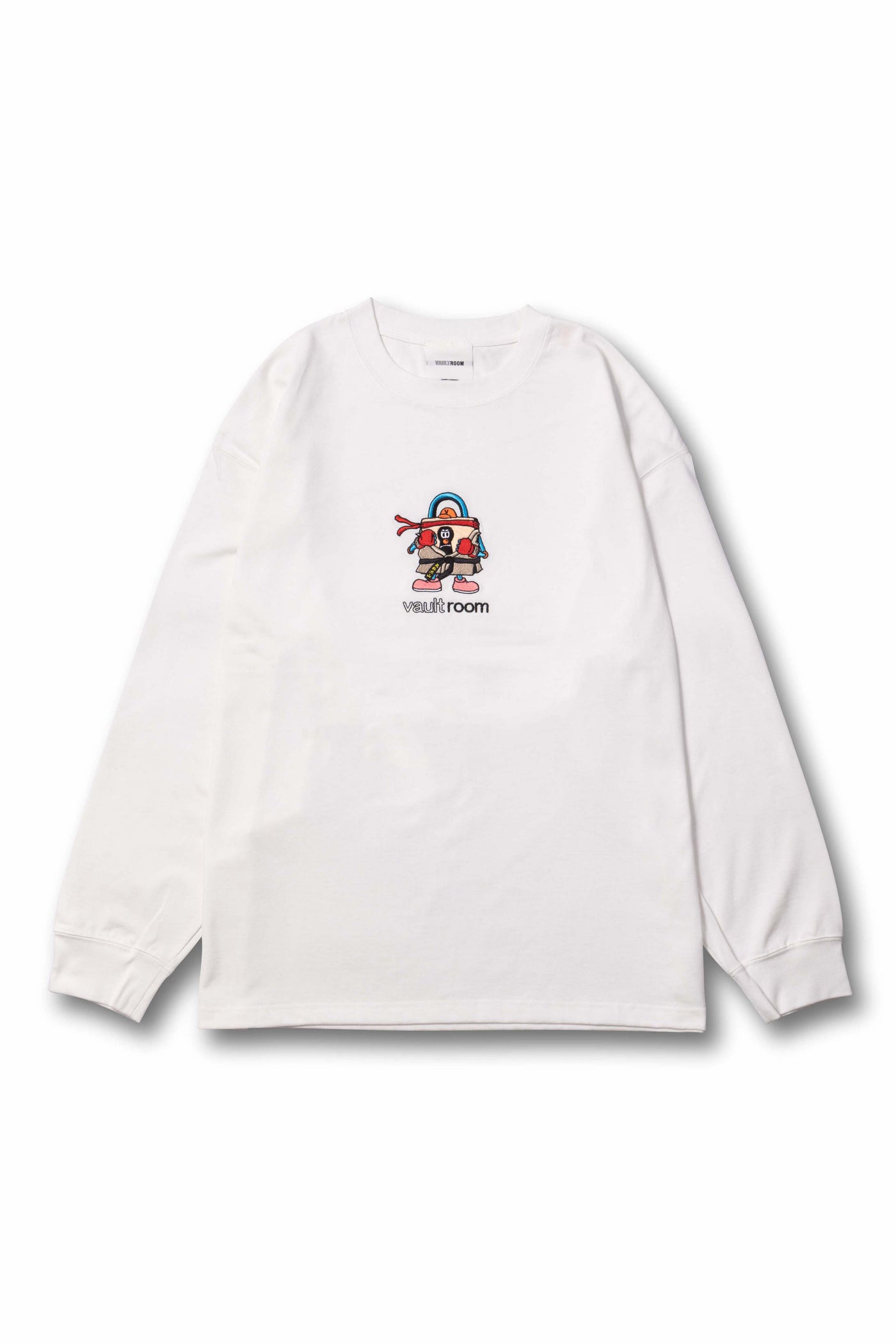 vaultroom RYU COS BIG L/S TEE / WHT - Tシャツ/カットソー(七分/長袖)