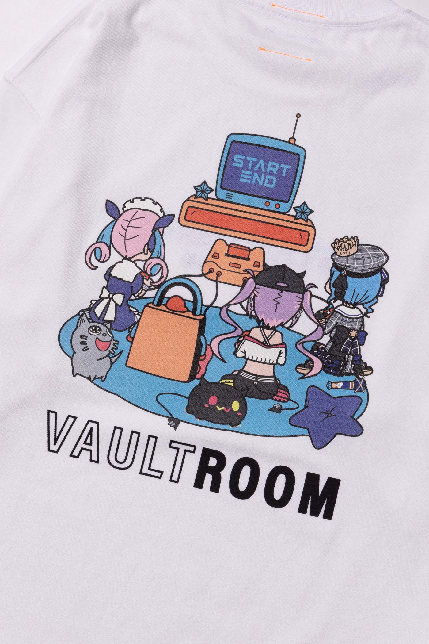 オンラインストア特価 vaultroom × 兎田ぺこら SKULL PEKORA TEE XL