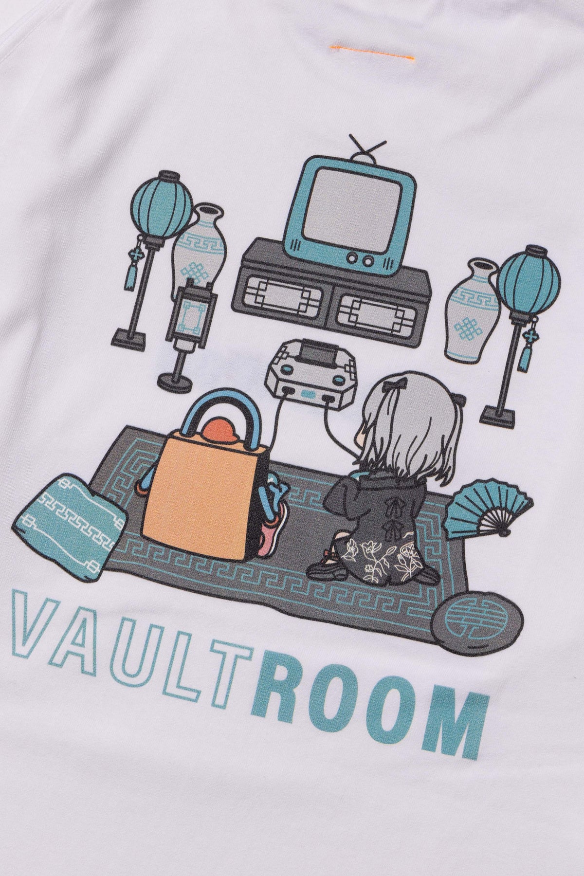 vaultroom × 猫麦とろろ VR × TORORO TEE / BLK Tシャツ/カットソー 
