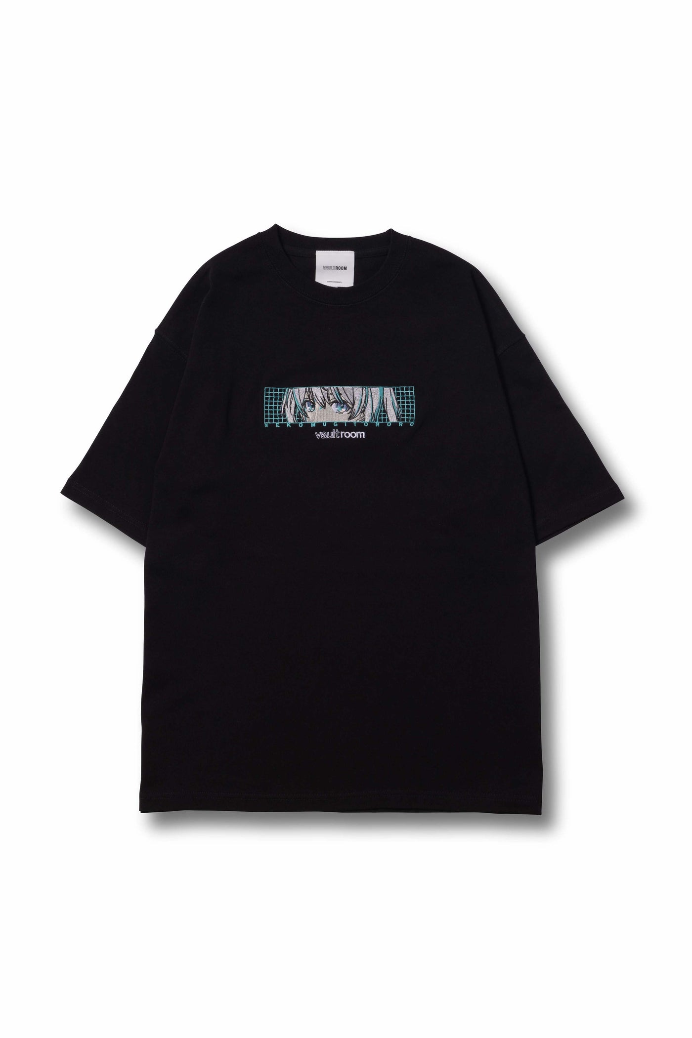 vaultroom × 猫麦とろろ VR × TORORO TEE / BLK - トップス