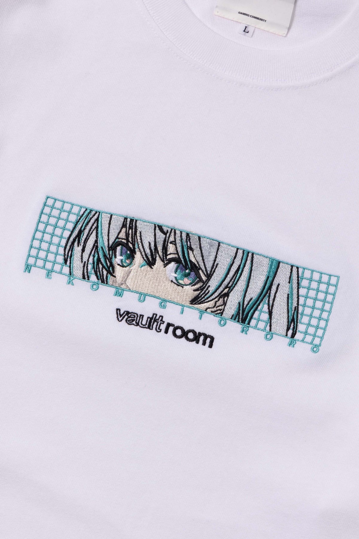 VR × TORORO TEE WHT vaultroom 猫麦とろろsizeM - Tシャツ/カットソー