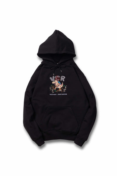 VCR KEYREX HOODIE / BLK