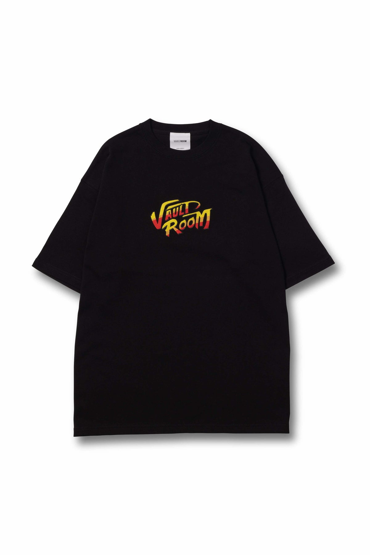 VR × STREET FIGHTER LOGO TEE / BLK