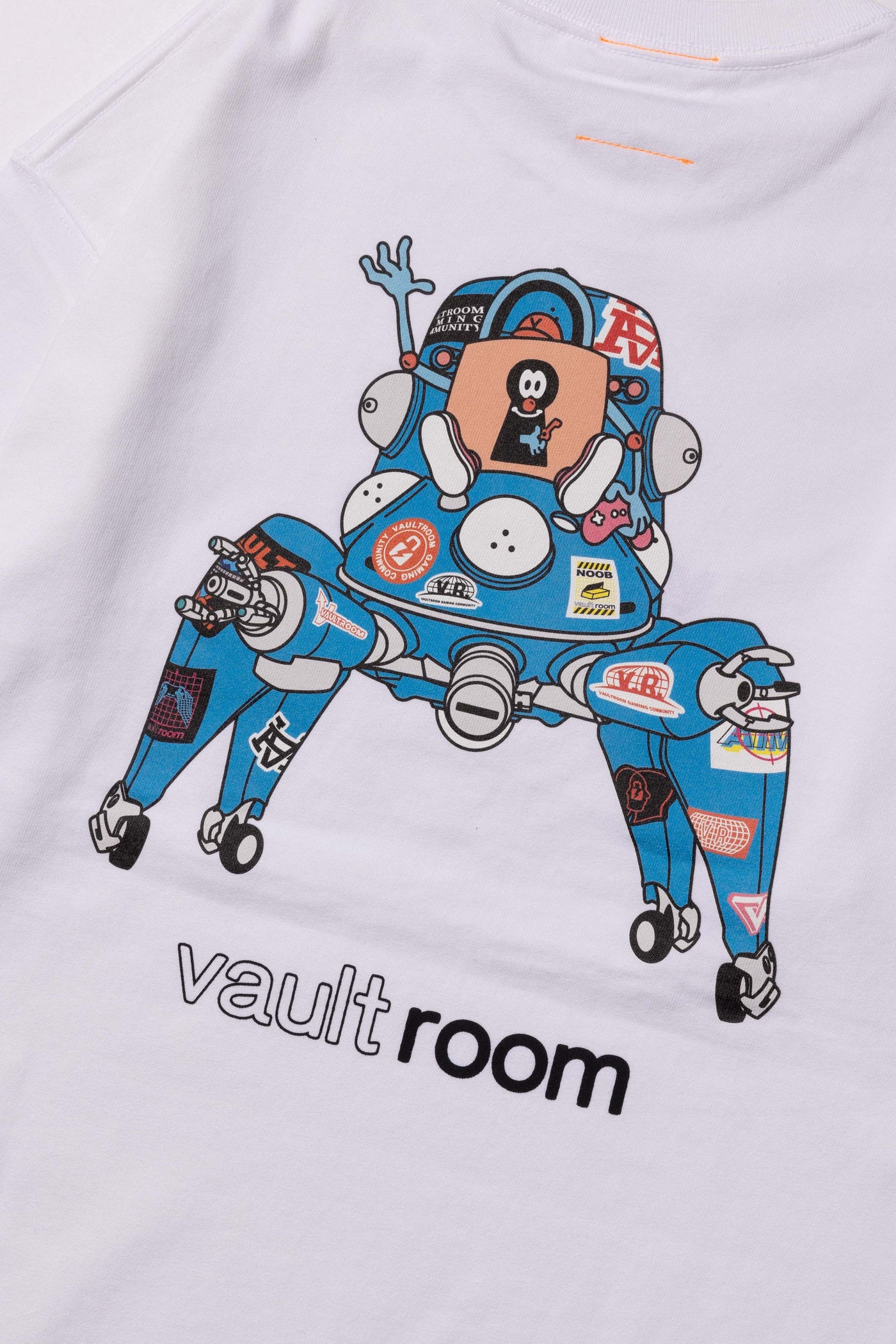 vaultroom BATOU TEE WHITE XL 攻殻機動隊 Tシャツ-