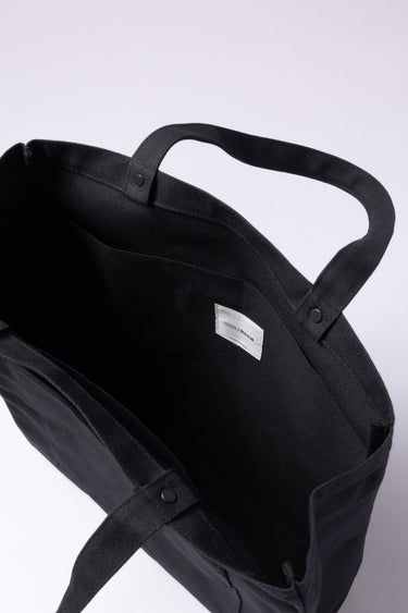 ASSEMBLE LOGO CANVAS TOTE BAG / BLACK - vaultroom 公式オンラインストア