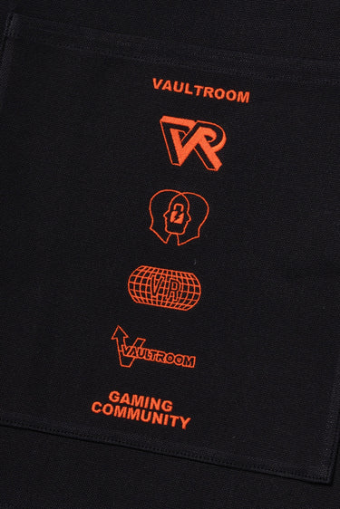 ASSEMBLE LOGO CANVAS TOTE BAG / BLACK - vaultroom 公式オンラインストア