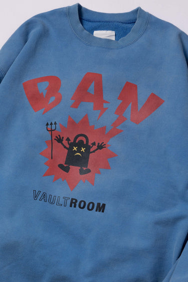 BAN VINTAGE CREWNECK - vaultroom 公式オンラインストア