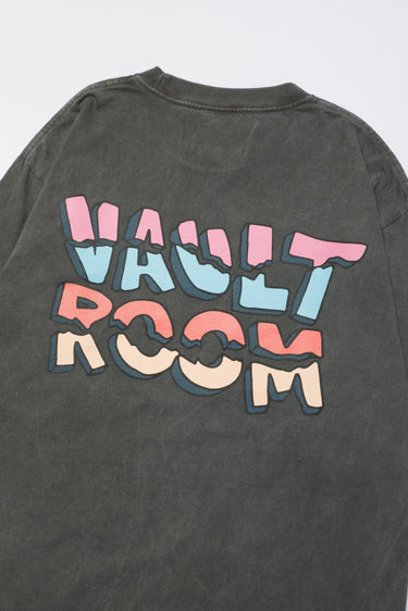 BATTLE - WORN TEE / CHARCOAL - vaultroom 公式オンラインストア