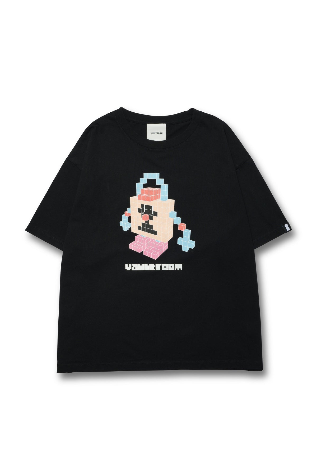 BLOCK ICON TEE / BLACK – vaultroom 公式オンラインストア