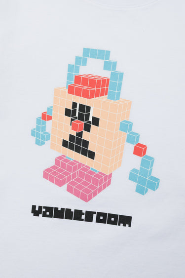 BLOCK ICON TEE / WHITE - vaultroom 公式オンラインストア
