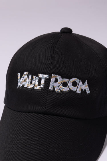 CAMO LOGO CAP / BLK - vaultroom 公式オンラインストア