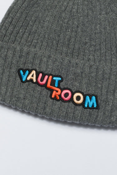 CANDY LOGO BEANIE / GRAY - vaultroom 公式オンラインストア