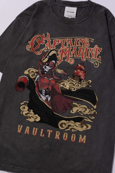 CAPTAIN MARINE TEE / CHARCOAL - vaultroom 公式オンラインストア
