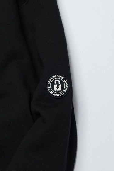 CAUTION CREWNECK / BLACK - vaultroom 公式オンラインストア