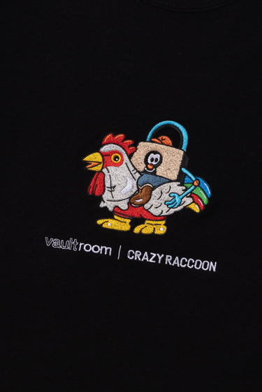 CHICKEN SKIN TEE / BLK - vaultroom 公式オンラインストア