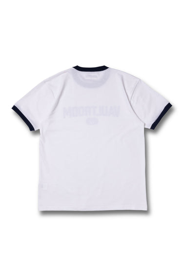 CITY LOGO TRIM TEE / WHT×NVY - vaultroom 公式オンラインストア