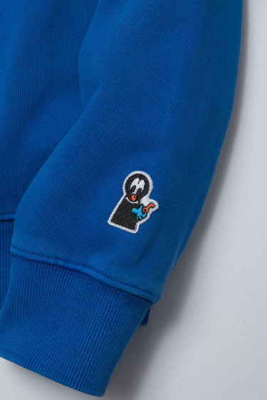 COLLEGE LOGO DYED CREWNECK / BLUE - vaultroom 公式オンラインストア