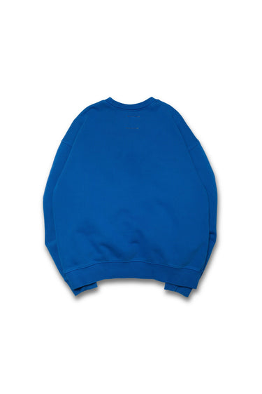 COLLEGE LOGO DYED CREWNECK / BLUE - vaultroom 公式オンラインストア