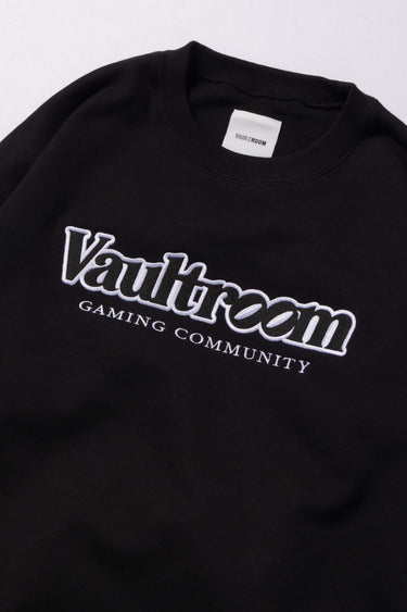 COMMUNITY CREWNECK / BLK - vaultroom 公式オンラインストア