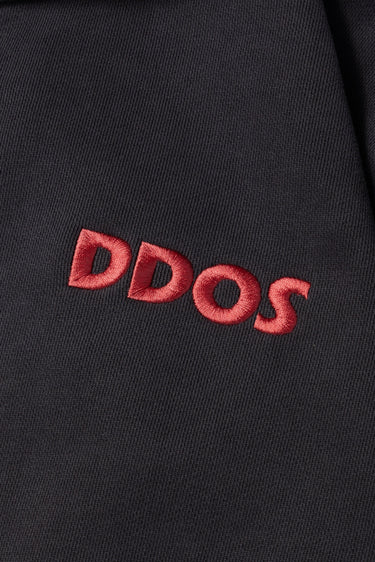DDOS ZIP HOODIE / BLACK - vaultroom 公式オンラインストア