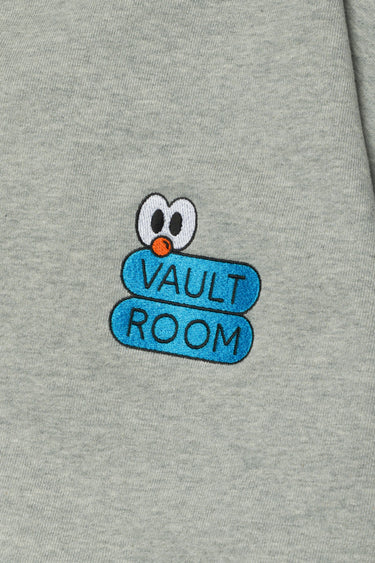 DM LOGO CREWNECK / GRAY - vaultroom 公式オンラインストア