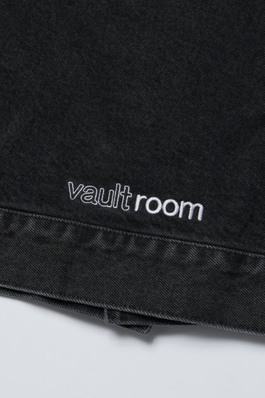 EMB PATCH DENIM JACKET / BLACK - vaultroom 公式オンラインストア
