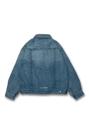 EMB PATCH DENIM JACKET / WASH BLUE - vaultroom 公式オンラインストア