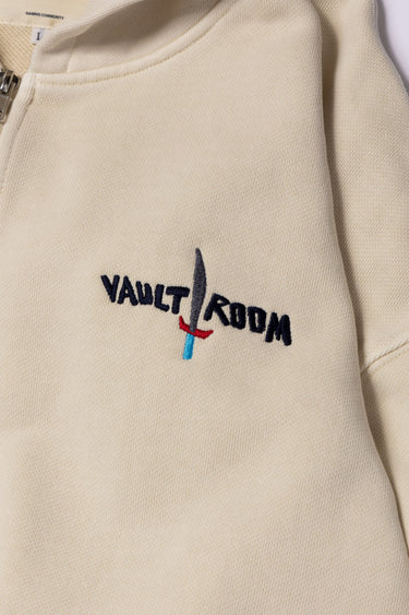 ENCOUNT ZIP HOODIE / LIGHT BEIGE - vaultroom 公式オンラインストア