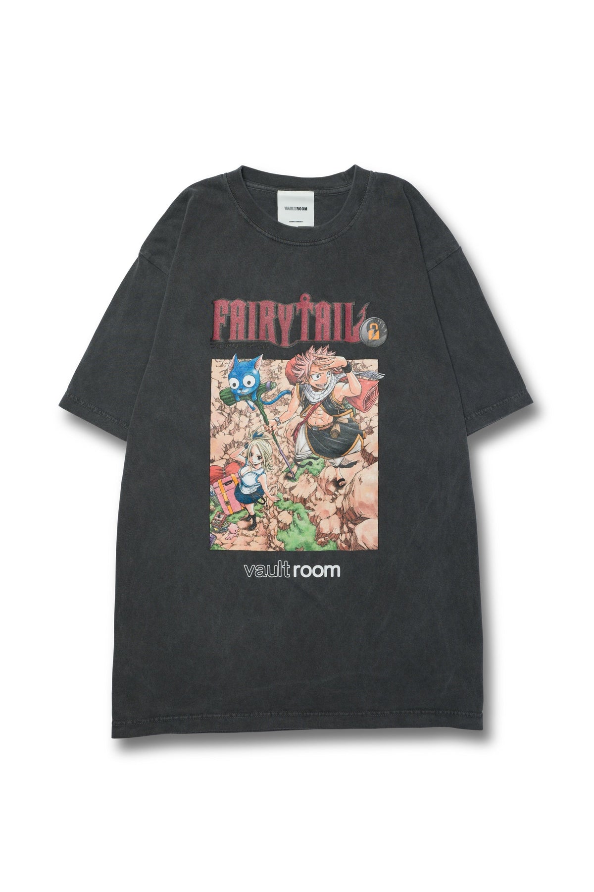 FAIRY TAIL TEE / CHARCOAL – vaultroom 公式オンラインストア