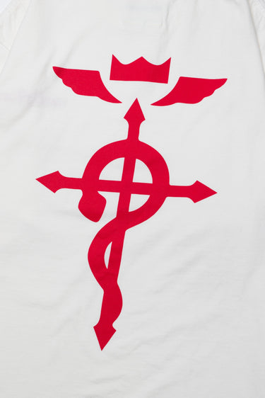 FLAMEL CROSS TEE / OFF WHITE - vaultroom 公式オンラインストア
