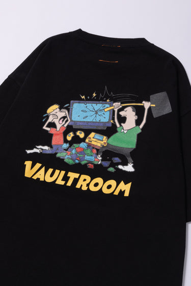 GAME CRASH TEE / BLK - vaultroom 公式オンラインストア
