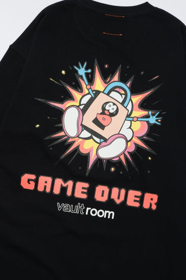 GAME OVER TEE / BLACK - vaultroom 公式オンラインストア