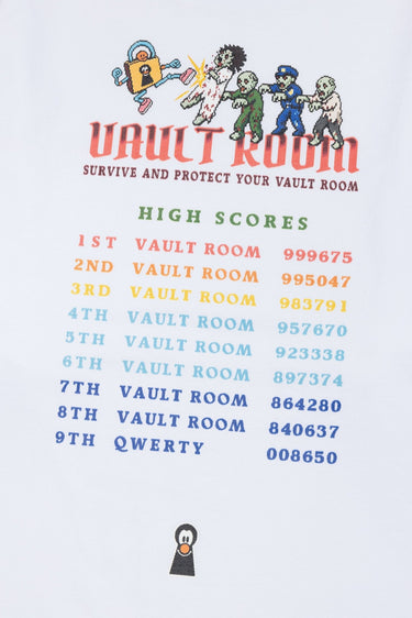 GAME SCORE TEE / WHITE - vaultroom 公式オンラインストア