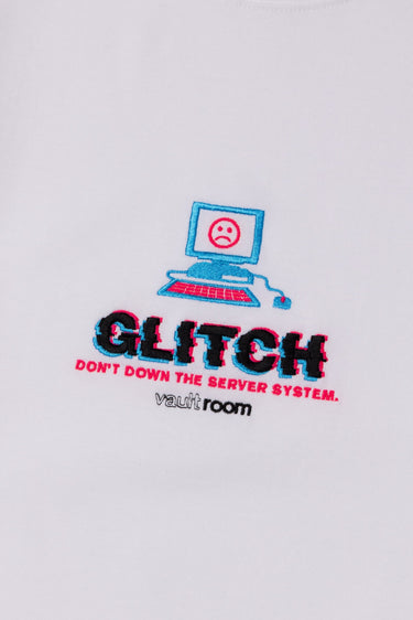 GLITCH TEE / WHT - vaultroom 公式オンラインストア