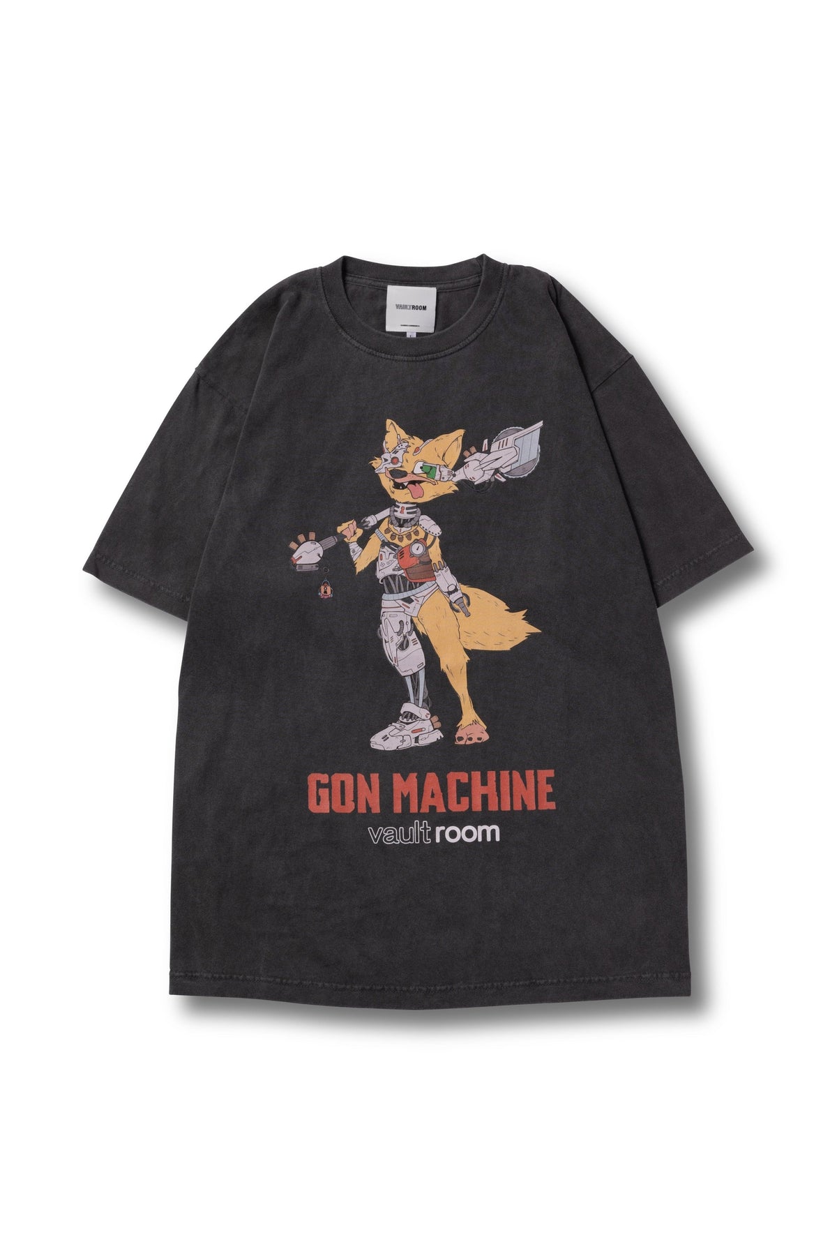 GON MACHINE TEE / CHARCOAL – vaultroom 公式オンラインストア
