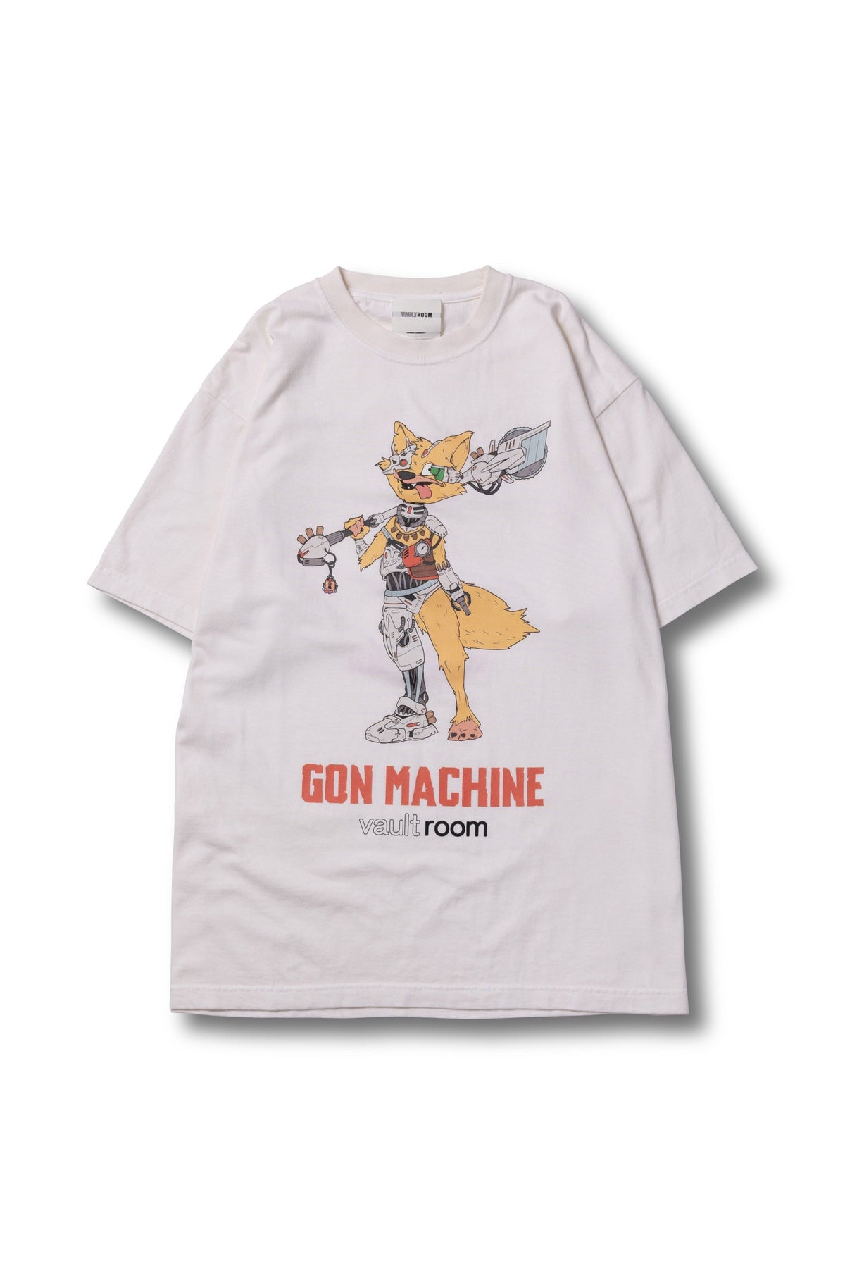 GON MACHINE TEE / OFF WHITE – vaultroom 公式オンラインストア