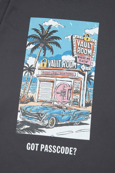 GOT PASSCODE TEE / CHARCOAL - vaultroom 公式オンラインストア