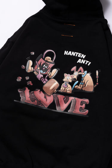 HANTEN ANTI HOODIE / BLK - vaultroom 公式オンラインストア