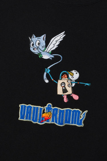 HAPPY NICORA TEE / BLACK - vaultroom 公式オンラインストア