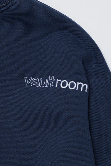 ICON ONE POINT DYED CREWNECK / NAVY - vaultroom 公式オンラインストア