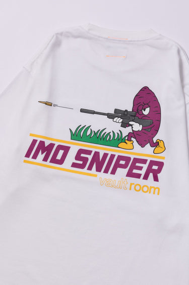 IMO SNIPER TEE / WHT - vaultroom 公式オンラインストア