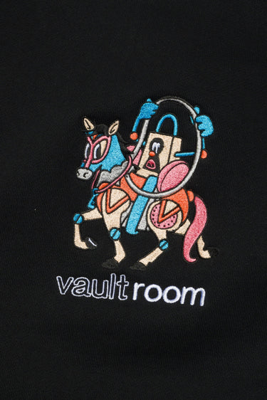 KEY HORSE CREWNECK / BLACK - vaultroom 公式オンラインストア
