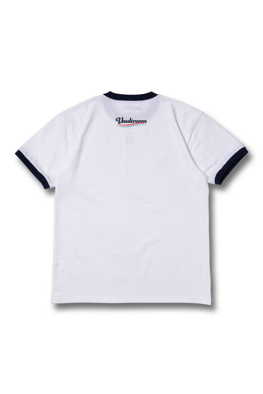 KEY LOGO TRIM TEE / WHT×NVY - vaultroom 公式オンラインストア