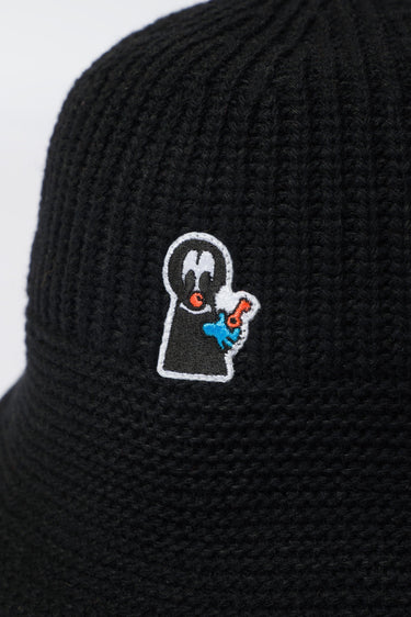 KEYHOLE VAULT KNIT HAT / BLK - vaultroom 公式オンラインストア