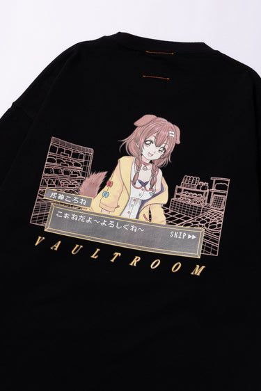 KORONE TEE / BLACK - vaultroom 公式オンラインストア